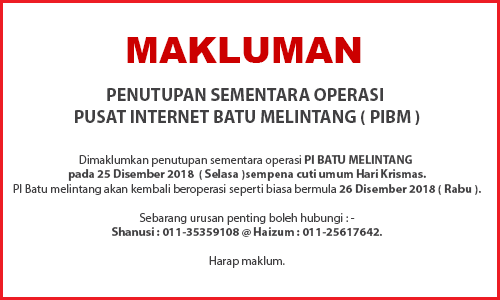 NOTIS PENUTUPAN PI