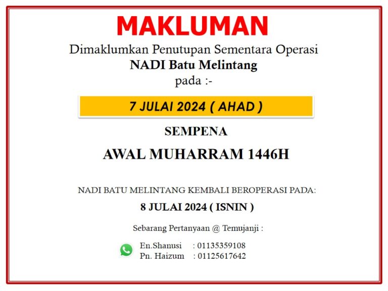 notis awal muharram